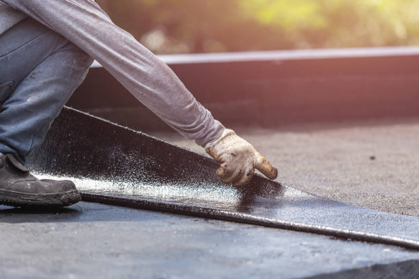 Professional Waterproofing technician working in Braddock Heights, MD